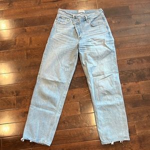 AGOLDE Criss Cross Denim